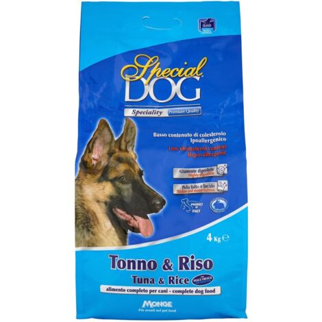 Monge Special Dog Tonno e Riso - Monge Special Dog Tonno e Riso - Sacco Da 4 Kg