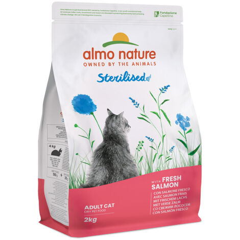 Almo Nature Gatto Holistic Sterilised Salmone 2 Kg