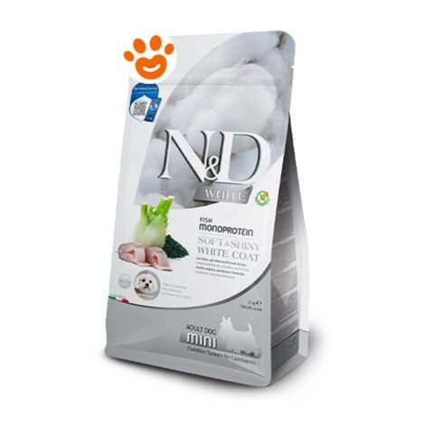 Farmina Dog N&D White Adult Mini Spigola - Farmina Dog N&D White Adult Mini Spigola - Sacco Da 5 Kg