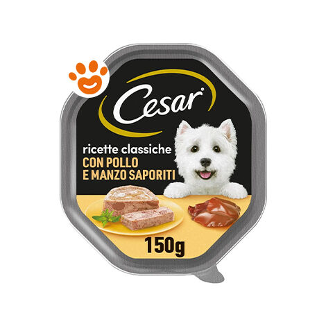 Cesar Cane Ricette Classiche 150gr Pollo e Manzo