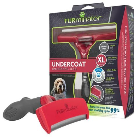 Furminator Brush Brush Dogs Long Hair, gigantes Races XL