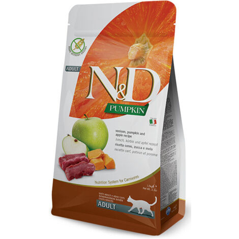 Farmina Gatto N&D Pumpkin 300 gr Cervo Zucca e Mela