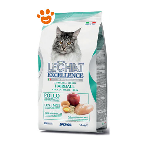 Lechat Excellence Gatto Palle di Pelo, Alimento Completo Gr.400