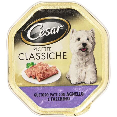 Cesar Cane Selezioni dell'Orto 150gr Agnello Tacchino e Fagiolini