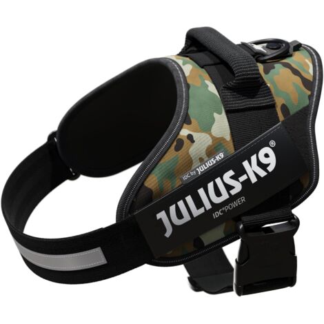 Julius-K9, Pettorina IDC Power, Taglia: L / 1, Colore: Camouflage