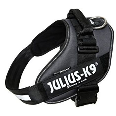 Pettorina IDC Julius K9 Powerharness (ITA)  - Pettorina IDC Julius K9 Powerharness (ITA) - Grigio, XL / Taglia 2 (71-96cm)