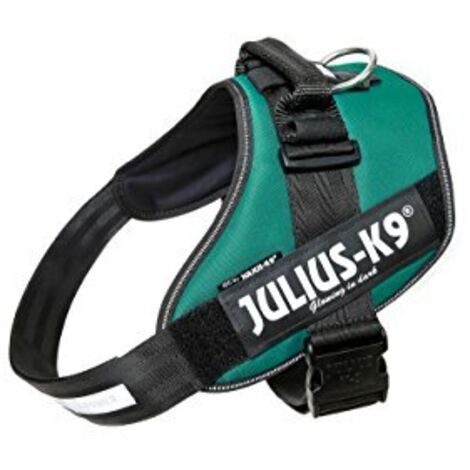 Pettorina IDC Julius K9 Powerharness (ITA)  - Pettorina IDC Julius K9 Powerharness (ITA) - Verde Smeraldo, XXL / Taglia 3 (82-115cm)