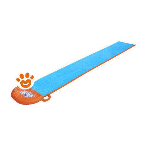 Bestway Pista Scivolo Singola 488x82 cm +3 Anni Giardino 52326