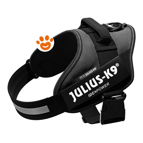 Pettorina IDC Julius K9 Powerharness (ITA) - Pettorina IDC Julius K9 Powerharness (ITA) - Nero, XXXS / Baby 1 (29-36cm)