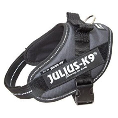 Pettorina IDC Julius K9 Powerharness (ITA) - Pettorina IDC Julius K9 Powerharness (ITA) - Grigio, S / Mini (49-67cm)