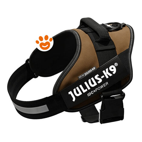 Pettorina IDC Julius K9 Powerharness (ITA) - Pettorina IDC Julius K9 Powerharness (ITA) - Marrone, XXXS / Baby 1 (29-36cm)