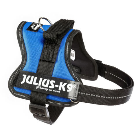 Pettorina Julius K9 Powerharness (DE)  - Pettorina Julius K9 Powerharness (DE) - Blu, S / Mini (49-67cm)