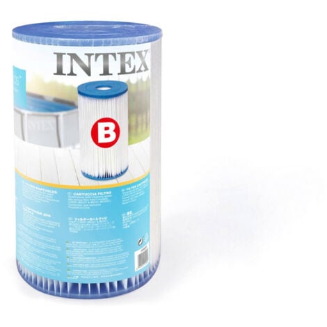 Intex Cartuccia Filtro Tipo B Art. 29005  - Intex Cartuccia Filtro Tipo B Art. 29005 - Confezione da 1 Pezzo