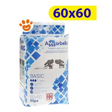 Tappetini Igienici Per Cani Ferribiella 60x90 Cm - 40 Pezzi Con Clorexidina, Assorbenti E Antiodore - Foto 2