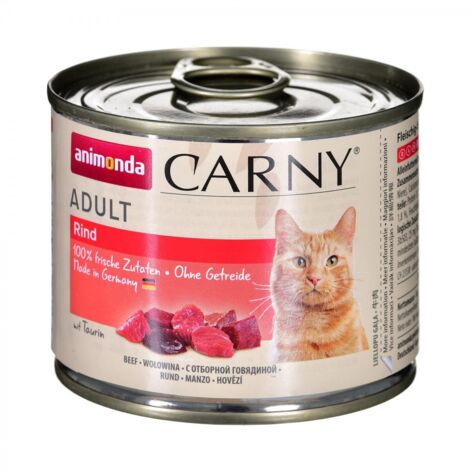 Animonda Cat Adult Manzo Puro - Animonda Cat Adult Manzo Puro - Lattina Da 200 Gr (1/2)