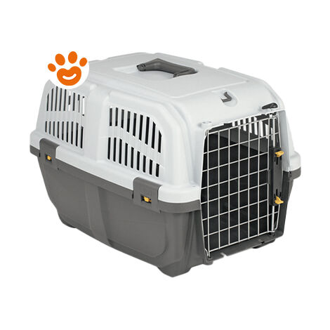 Skudo Iata Trasportino Per Cani Gatti Auto Aereo Gabbia Taglia Media Alluminio