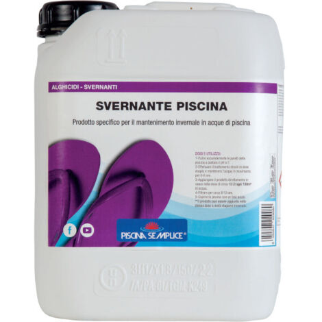 Svernante Piscina Lapi Kg.5 Trattamento Invernale Chiusura Piscine Alghicida