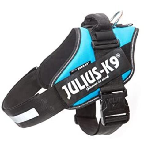 Pettorina IDC Julius K9 Powerharness (ITA)  - Pettorina IDC Julius K9 Powerharness (ITA) - Acqua Marina, XXL / Taglia 3 (82-115cm)