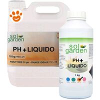 Solgarden Correttore PH+ Più Liquido - Solgarden Correttore PH+ Più Liquido - Confezione Da 10 Kg