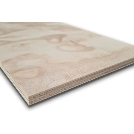 Pannello Multistrato marino fenolico 60x120 cm, in legno di pino da 15 mm