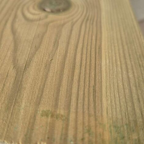 Listello in legno di pino impregnato 4,5x9 cm, lunghezza 300 cm