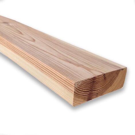 Trave in legno di pino naturale, sezione 4,5x12 cm, lunghezza 200 cm