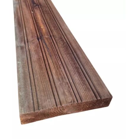 Tavola in Legno da 220 cm, Pavimenti, Fai da te, Doppia Impregnazione, sez. 28x145mm