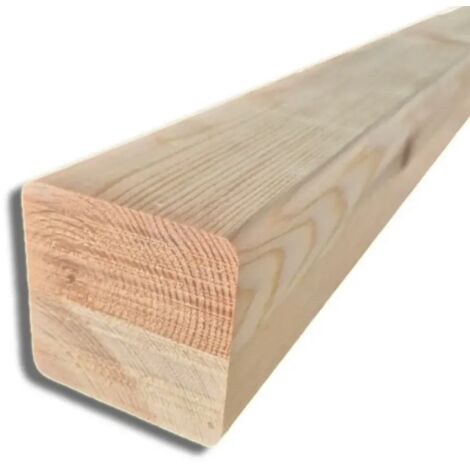 Trave in Pino Bilama Piallato 7x7 cm, 300 cm - Travetto in Legno Naturale per Bricolage
