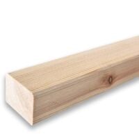 Listello in legno di pino naturale da 300 cm, sezione 4,5x6 cm