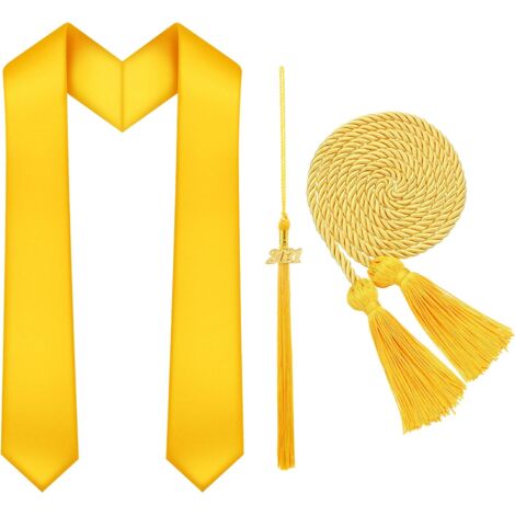 GraduationMall Abschlussstola "Class Of 2025" Für Vorschulkinder – Glänzend, 127 Cm, Mit "Preschool Graduate"-Aufdruck