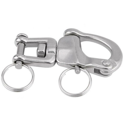 Karabinerhaken 100 Mm Edelstahl A4