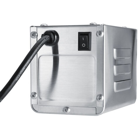 Girarrosto Elettrico Da 30kg | Spiedo Elettrico Acciaio Inox 25W | Griglia Per Arrosti E BBQ | 53 Pollici - Foto 4