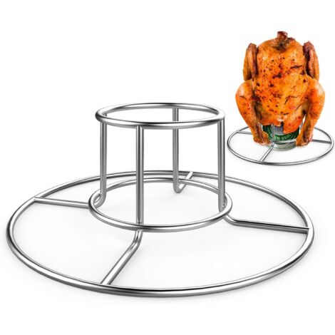 Supporto Per Arrostire Pollo Arrosto Polli Barbecue Acciaio Girarrosto