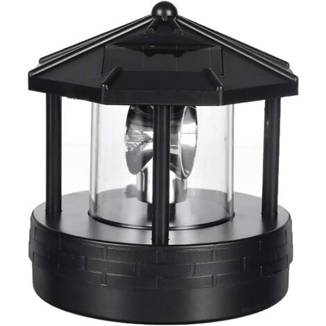 Faro Rotante A LED Alimentato Ad Energia Solare, Impermeabile Per Esterni - Foto 9