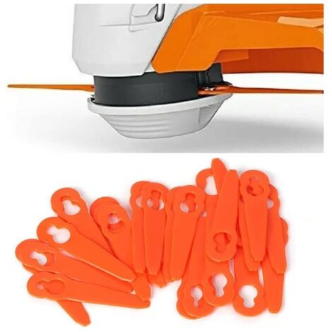 100 Pezzi Di Lame Per Tagliaerba In Plastica Per Tosaerba E Accessori Per Tagliaerba~p170962849 - Foto 2