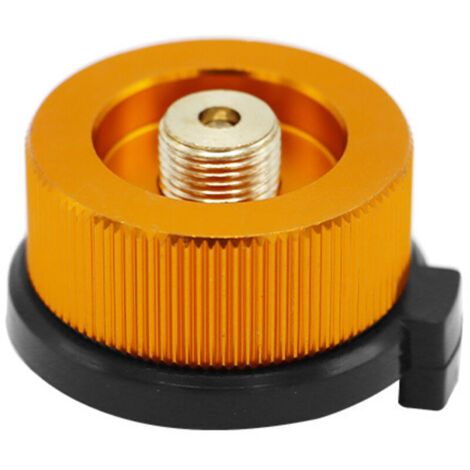 Adattatore Per Bombola Gas 27 Mm: Converti Bombole Calor E BP In Filettatura 21,8 Mm (Uscita A 90°)