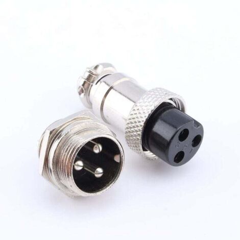 Connettore 4 Pin Per Batteria E-bike – Spina Maschio/Femmina Per Scarica/Alimentazione