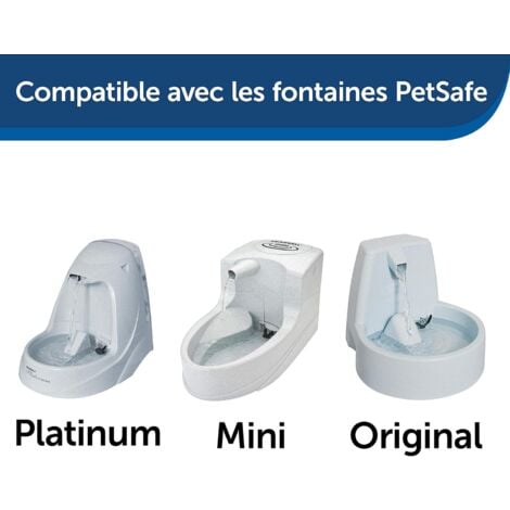 Drinkwell Petsafe Lot De Filtres Pour Fontaine Eau Pour Chien Et Chat