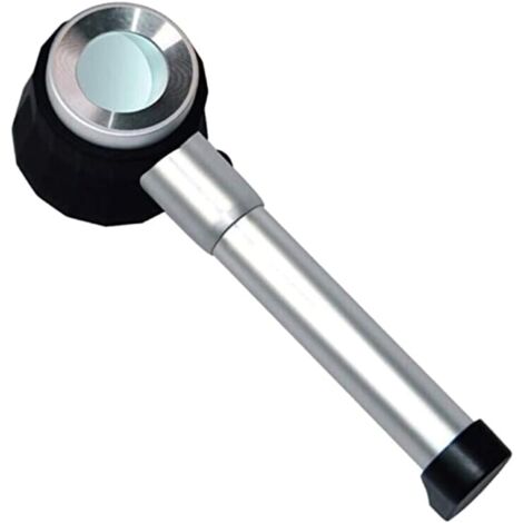 Loupe optique 10 X avec éclairage LED intégré avec éch de mesure, identification des bijoux, identification des documents, lecture de carte (1/5)
