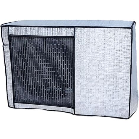 Housse De Protection Pour Climatiseur Mobile Extérieur - Tissu Oxford, Dimensions 45x50x75 Cm, Noir
