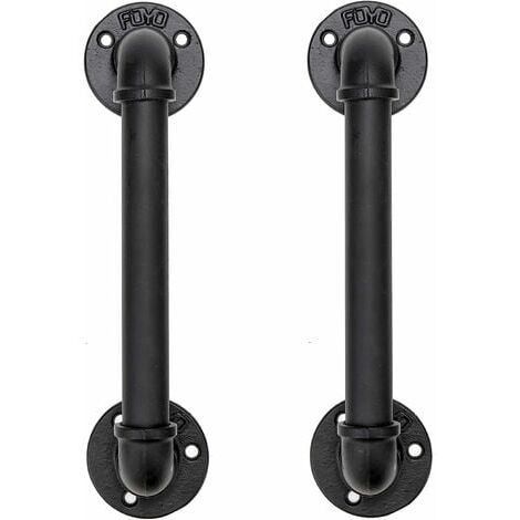 Tiges Carrées 8mm Pour Poignée De Porte - Lot De 2 - Longueur 140mm - Acier Zingué - Remplacement Poignée