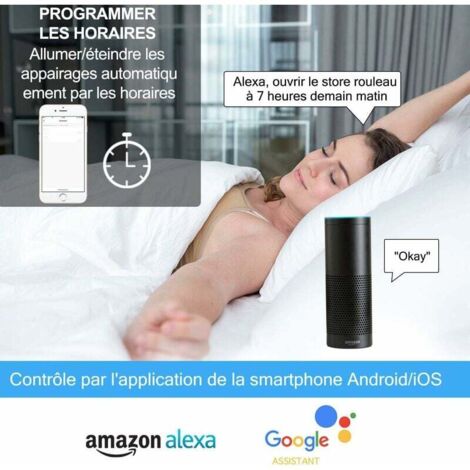 Bricolage›Électricité›Prises électriques et accessoires›Prises connectées et intelligentes