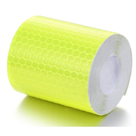 3 Rouleaux de Ruban Réfléchissant, 2cm x 5m Autocollante Imperméable Bande Reflechissante, Ruban