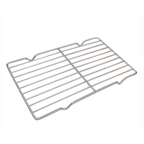 Grille de cuisson et de refroidissement pour égouttoir grill rectangulaire fast food grille carrée égouttoir avec pieds grillage filet (filet simple 16x26cm) (1/5)