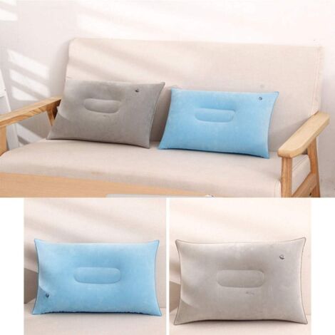 Lot 4 Coussin Gonflable Camping Plage Voyage - Oreiller Léger Et Confortable