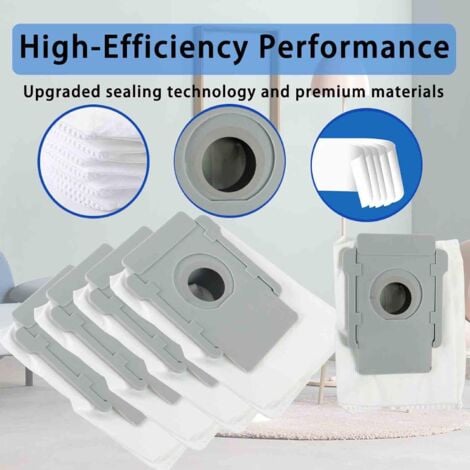 Sacs à Poussière Pour IRobot Roomba Série I & S I7 I7 + I3 I3 + I6 I6 + I8 I8 +/Plus S9 S9 + (9550) S9 Plus Sacs D'élimination Des Robots