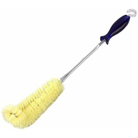 Brosse de bouteilles, Brosse de nettoyage avec Long manche, brosse souple avec Gando pour pot, 6 marqueurs de coupe, garrafón, Termos citronier (1/5)