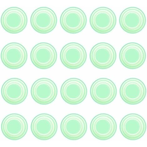 20 pièces paquet de porte amortisseur autocollant en caoutchouc, anti-vibration pads pour porte amortisseur de choc entretoises, pièces de voiture et accessoires pour les collisions de porte (1/5)