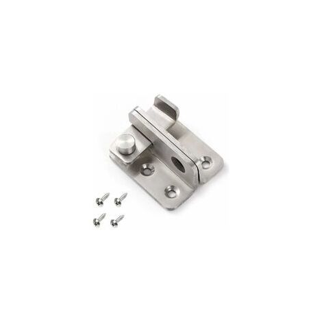 Moraillon Porte Cadenas Petite Antivol Loquet,Acier Inoxydable Cadenas Verrou à Bascule Verrous de Porte de sécurité,Gauche Ouvert (1/5)