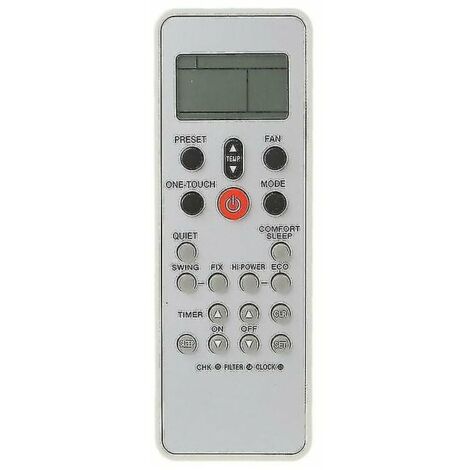 2 pièces Télécommande de climatiseur de remplacement pour Toshiba Wc-l03se Universal